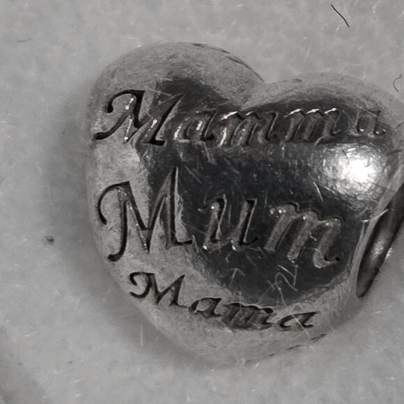 Pandora Sterling Silver Multi-language Mom Charm - Picture 6 of 6